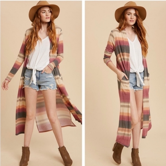 Boho lightweight cardigan - Picture 2 of 3